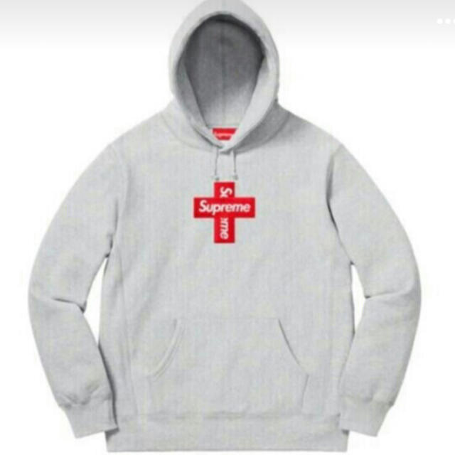 パーカーCross Box Logo Hooded Sweatshirt