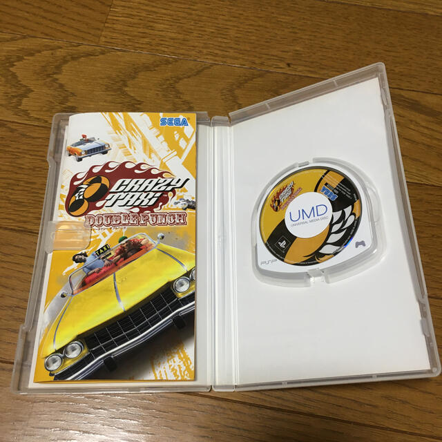 PlayStation Portable(プレイステーションポータブル)のクレイジータクシー ダブルパンチ PSP エンタメ/ホビーのゲームソフト/ゲーム機本体(携帯用ゲームソフト)の商品写真