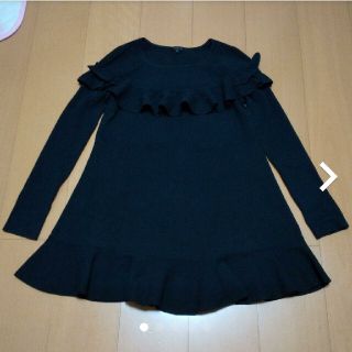 トゥービーシック(TO BE CHIC)のトゥービーシック　ニット　チュニック　ワンピース(チュニック)