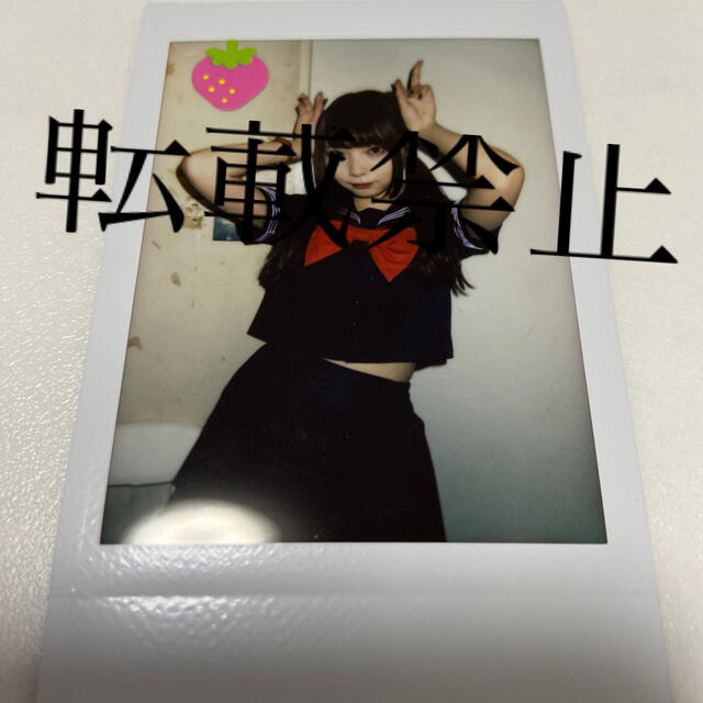 ZOC 藍染カレン　チェキ エンタメ/ホビーのタレントグッズ(アイドルグッズ)の商品写真