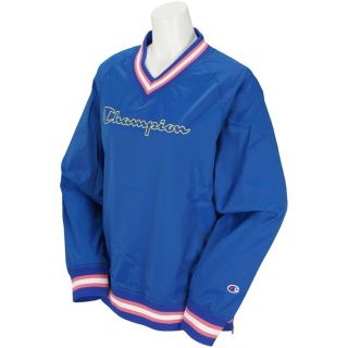 チャンピオン(Champion)の新品 L champion ゴルフ Vネック ジャケット プロ使用モデル ブルー(ナイロンジャケット)