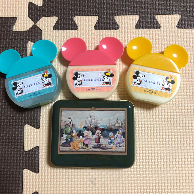 Disney(ディズニー)の東京ディズニーリゾート　ディズニーホテル　アメニティーセット エンタメ/ホビーのコスプレ(アメニティ)の商品写真