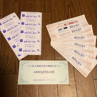 AOKIホールディングス株主優待券(その他)