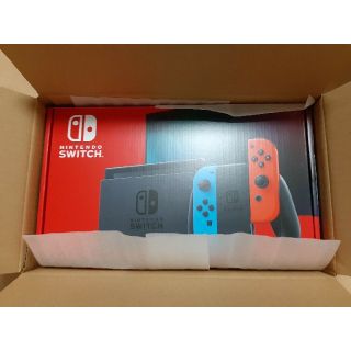 ニンテンドースイッチ(Nintendo Switch)のNintendo Switch JOY-CON(L) ネオンブルー/(R) ネオ(家庭用ゲーム機本体)