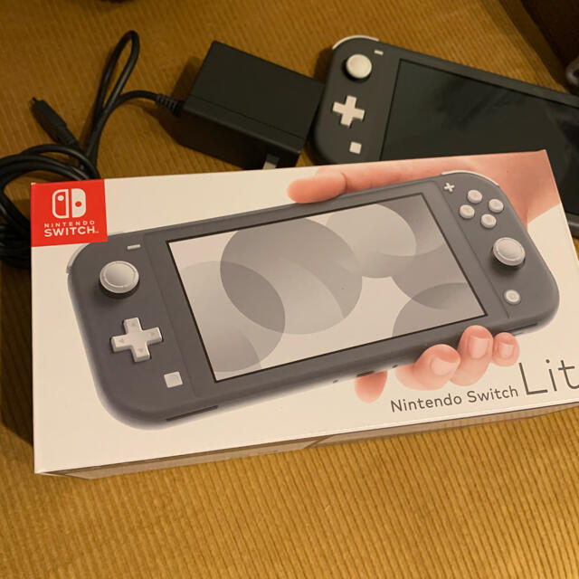 Nintendo by ay's shop｜ラクマ Switch Liteグレーの通販 好評高評価
