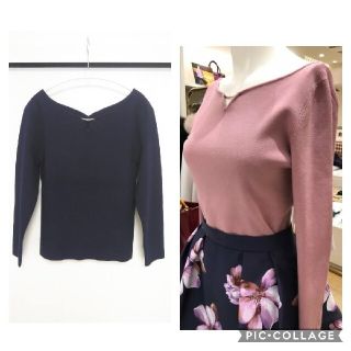 ジャスグリッティー(JUSGLITTY)の新品同様♡２ＷＡＹハートカットニット♡ジャスグリッティー(ニット/セーター)