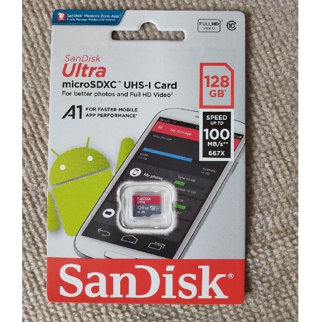 Sandisk 新品 Sandisk Ultraマイクロsdxc 128gb Uhs Iの通販 By はる風 S Shop サンディスクならラクマ
