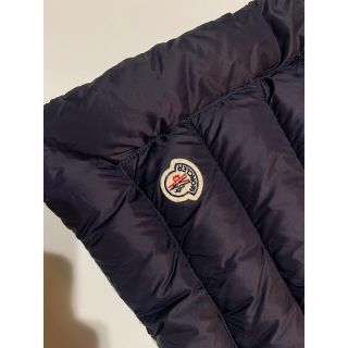 モンクレール(MONCLER)のMONCLER モンクレール  ダウンおくるみ　ブランケット　黒　キッズ　(ベビー布団)