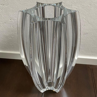 バカラ(Baccarat)のバカラ　花瓶　 特大　美品 レア　30cm(花瓶)