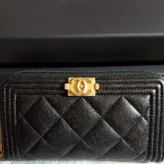 シャネル(CHANEL)の最終♡CHANEL♡ボーイシャネル♡中財布♡(財布)