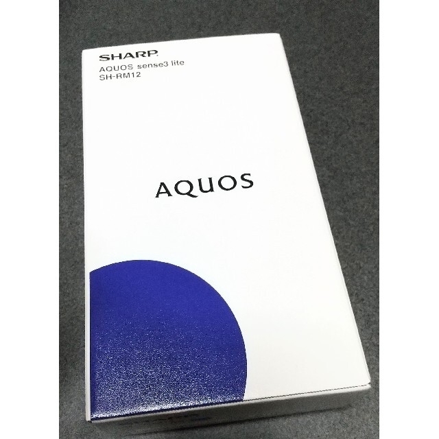 AQUOS sense3 lite ブラック 64 GB SIMフリースマホ