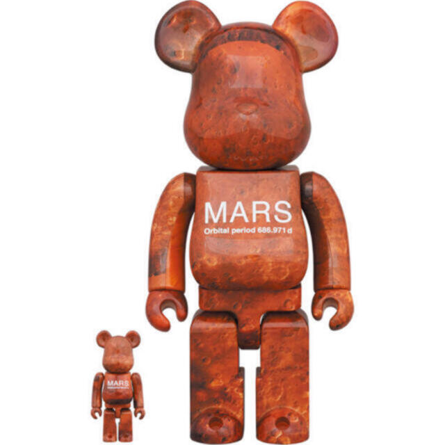 開店記念セール！ MEDICOM TOY - MARS BE@RBRICK 100％ & 400％ 2 ...