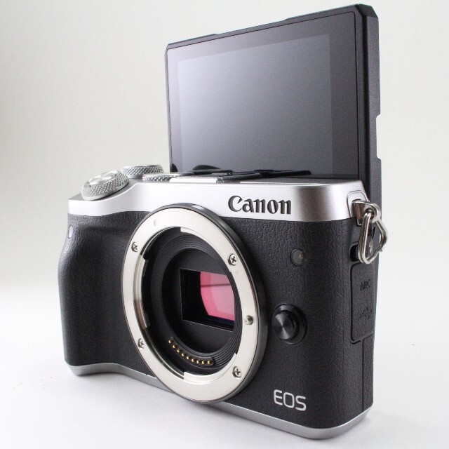 ミラーレス一眼Canon ミラーレス一眼カメラ EOS M6 ボディー(シルバー)