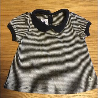 プチバトー(PETIT BATEAU)のpetit bateau ✳︎ 衿つきブラウス(シャツ/カットソー)