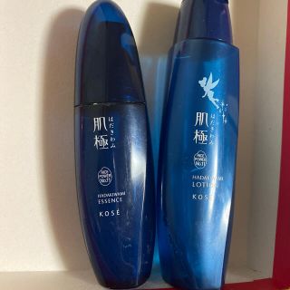 コーセー(KOSE)の肌極セット 化粧水150ml 美容液60ml 残量8割(美容液)