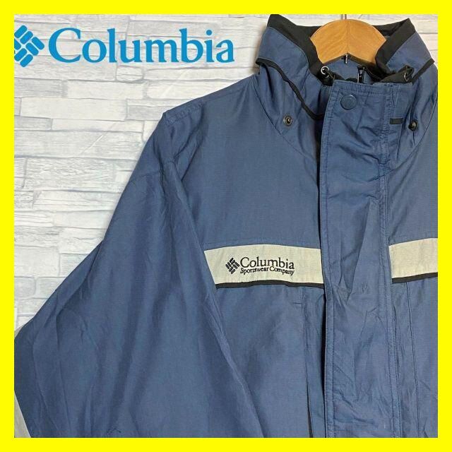 【匿名・即日発送】コロンビア　ナイロンジャケット　ゆるだぼに最適な冬コーデ♪ | フリマアプリ ラクマ