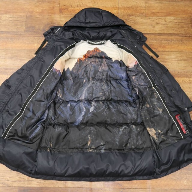 Ron Herman(ロンハーマン)の新品 FREEDOMDAY（フリーダムデイ）ロングダウンジャケット コート メンズのジャケット/アウター(ダウンジャケット)の商品写真