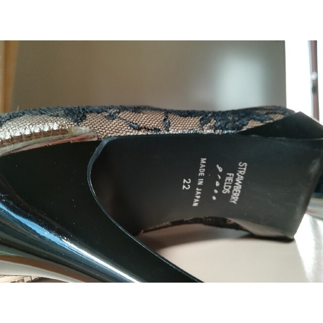 STRAWBERRY-FIELDS(ストロベリーフィールズ)の❖ストロベリーフィールズ❖レースパンプス レディースの靴/シューズ(ハイヒール/パンプス)の商品写真