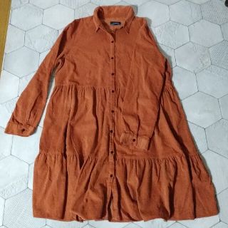 ザラ(ZARA)のコーデュロイワンピース(ひざ丈ワンピース)