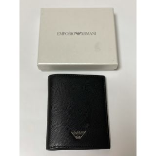 エンポリオアルマーニ(Emporio Armani)の【新品箱付き】EMPORIO ARMANI カード札ケース　送料無料(折り財布)