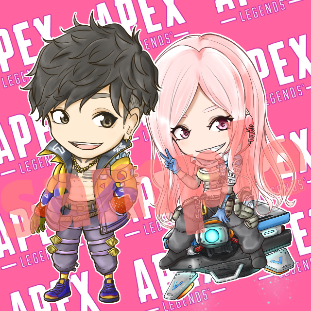 イラストオーダー Sample Apex の通販 By クマの牛乳屋さん ラクマ