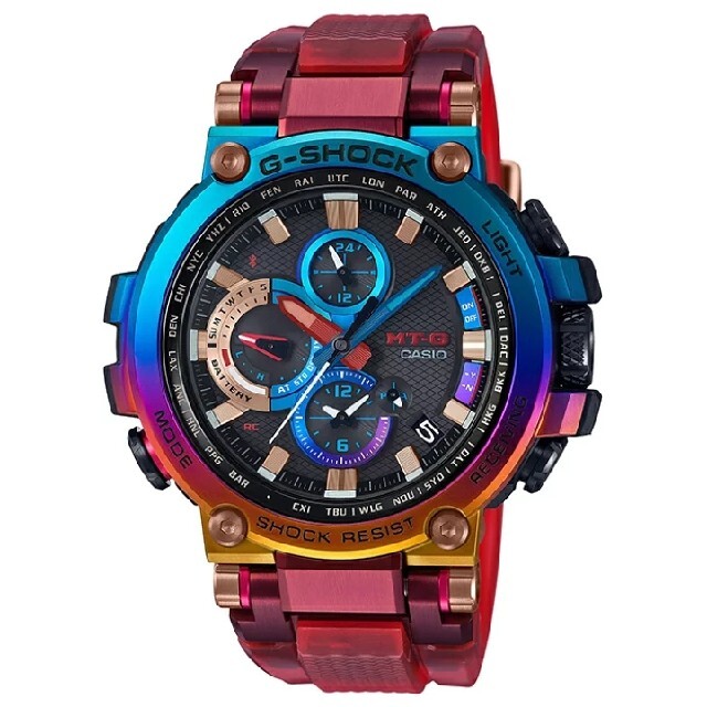 G-SHOCK(ジーショック)の【新品未使用】G-SHOCK MTG-B1000VL-4AJR 火山雷  メンズの時計(腕時計(アナログ))の商品写真