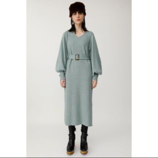 マウジー(moussy)のmoussy ニットワンピース(ロングワンピース/マキシワンピース)