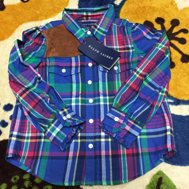 Ralph Lauren(ラルフローレン)のRALPHLAUREN チェックシャツ キッズ/ベビー/マタニティのキッズ服女の子用(90cm~)(ジャケット/上着)の商品写真