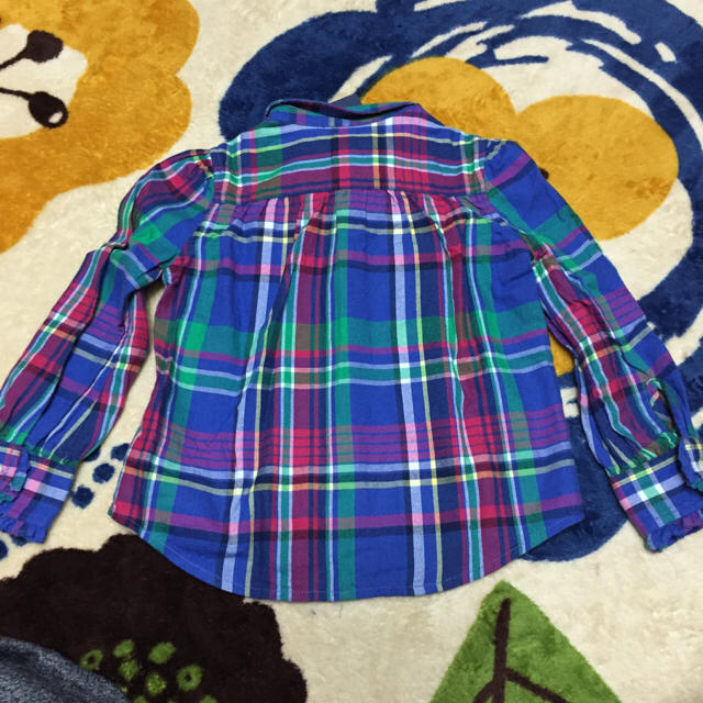 Ralph Lauren(ラルフローレン)のRALPHLAUREN チェックシャツ キッズ/ベビー/マタニティのキッズ服女の子用(90cm~)(ジャケット/上着)の商品写真