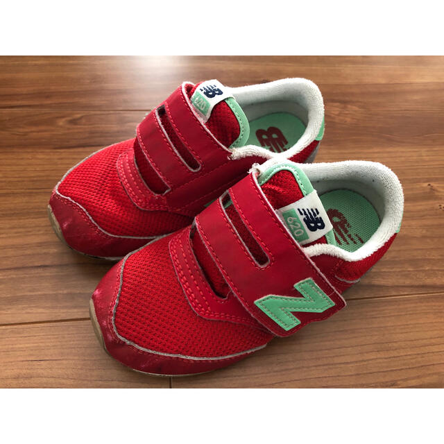 New Balance(ニューバランス)のニューバランス　15.5㎝ キッズ/ベビー/マタニティのキッズ靴/シューズ(15cm~)(スニーカー)の商品写真