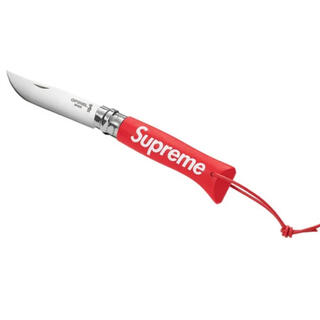 シュプリーム(Supreme)のSupreme Opinel No.08 Folding Knife 赤 レッド(調理器具)