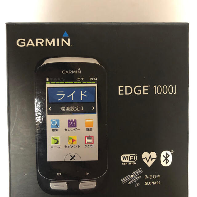 最新のデザイン GARMIN (美品) - GARMIN EDGE センサー付き  1000J パーツ