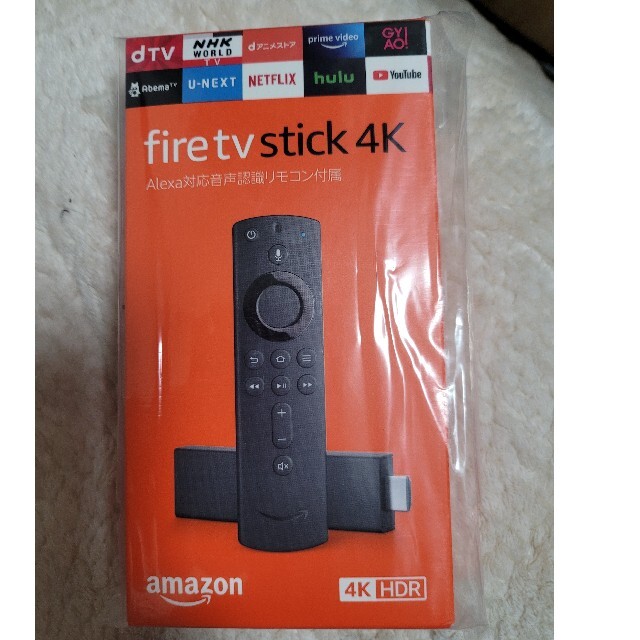 fire tv stick 4K 最新世代　新品未開封