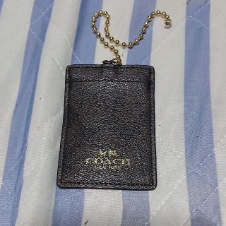 コーチ(COACH)の（ジャンク品）COACH パスケース (名刺入れ/定期入れ)