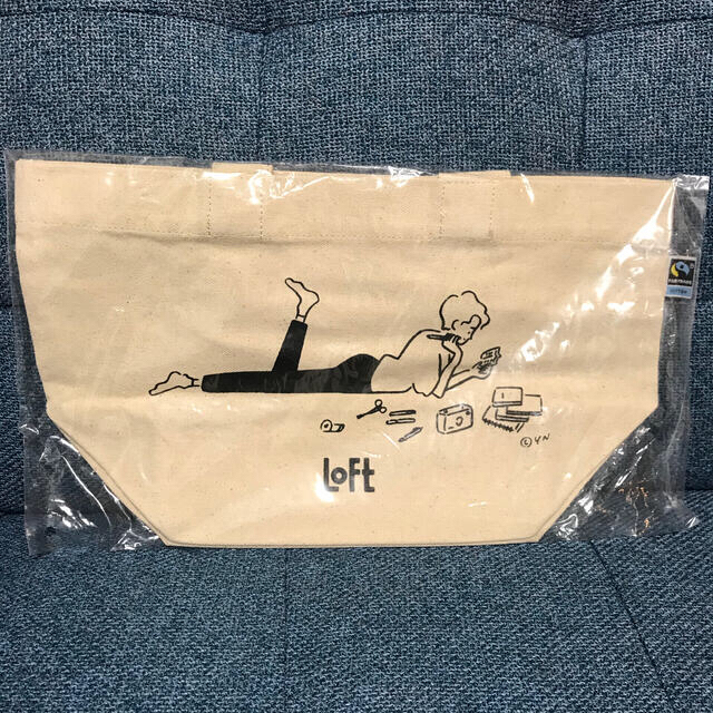 ロフト　オリジナルトートバッグ&マスキングテープ レディースのバッグ(トートバッグ)の商品写真