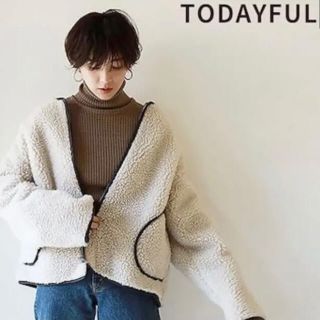 トゥデイフル(TODAYFUL)のtodayful ★ボアブルゾン(ブルゾン)