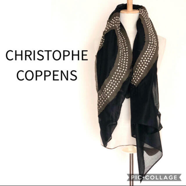 CHRISTOPHE COPPENS / H.P.FRANCE   大判ショール