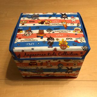 アンパンマン(アンパンマン)のNaoNao様お取り置きアンパンマンおもちゃ箱  BOX 折り畳み式 コンパクト(ケース/ボックス)