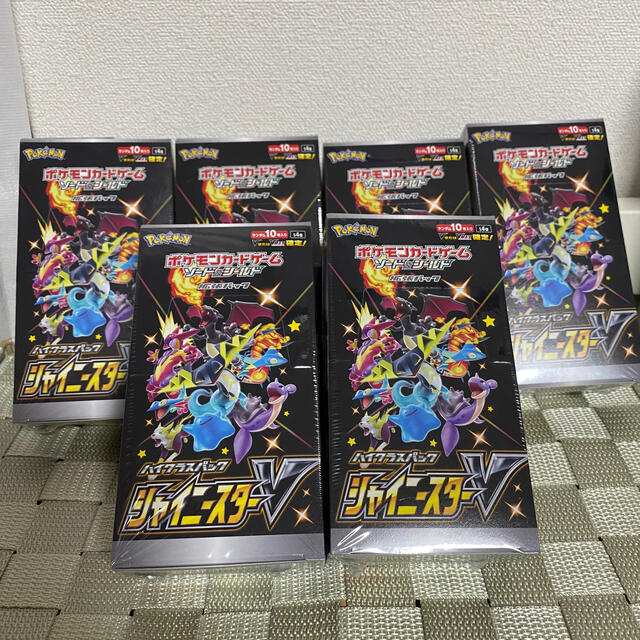 ポケモン カード ソード＆シールド ハイクラスパック シャイニスターV 6BOXエンタメ/ホビー