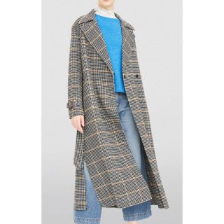 マックスマーラ(Max Mara)のダブルフェイス ウール トレンチコート(トレンチコート)