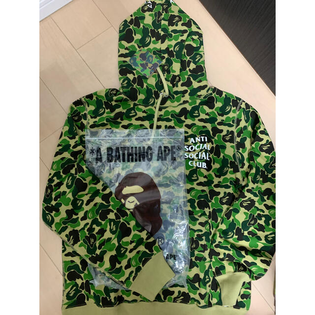 BAPE X ASSC ABC CAMO TEE GREEN 2XL