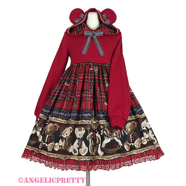 AngelicPretty British bear カットワンピース