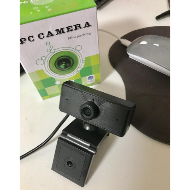 【値下！】 PC CAMERA ウェブカメラWebカメラテレワーク用　ウェブカム スマホ/家電/カメラのPC/タブレット(PC周辺機器)の商品写真