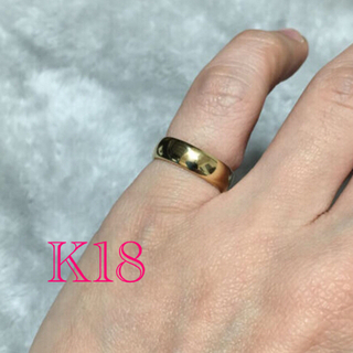【新品 未使用】18金リング / 指輪 18K K18 K24の通販 by 