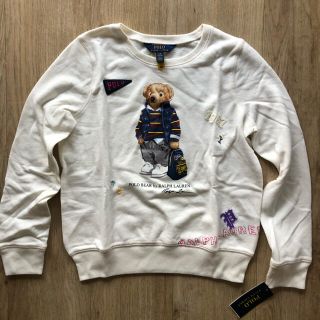 ラルフローレン(Ralph Lauren)の最新作　ポロベア　女の子　トレーナー　スウェット　150 ガールズ(Tシャツ/カットソー)