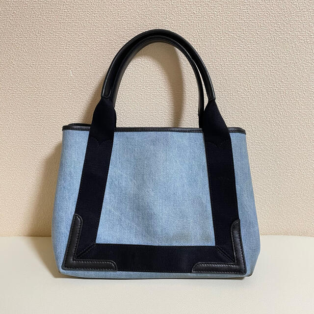 BALENCIAGA NAVY CABAS S ネイビー カバ デニム 1