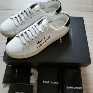 SAINT LAURENT 本革 スニーカー 新品未使用