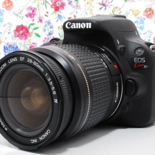 Canon Wi Fiセット 超軽量 Canon Kiss X7 レンズセット の通販 By 辻えりshop キヤノンならラクマ