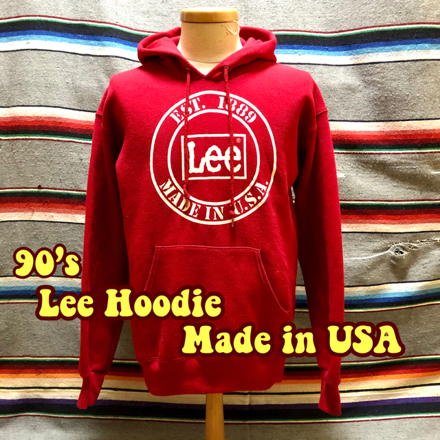 90’s Lee Made in USA パーカー
