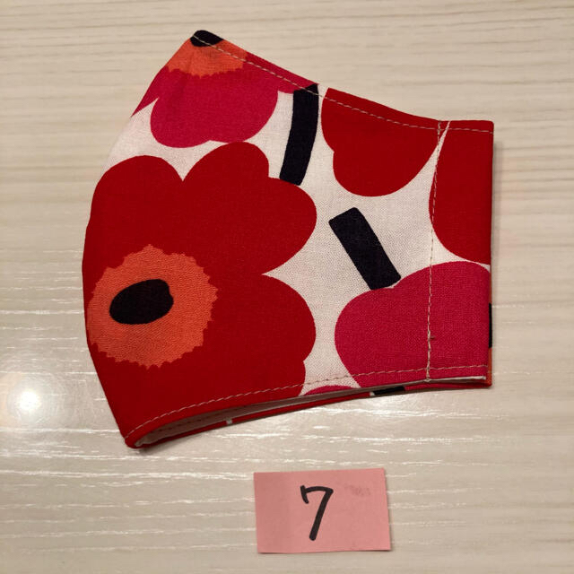 marimekko(マリメッコ)のゼラニューム様専用☆2点　立体　インナーマスク　ピンク7 ハンドメイドのハンドメイド その他(その他)の商品写真